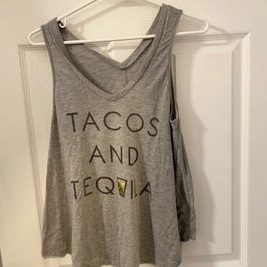 Tacos and Tequila Tank Top